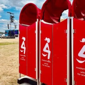 urinoirs pour femmes en festival