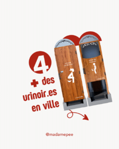 les plus des urinoires en ville